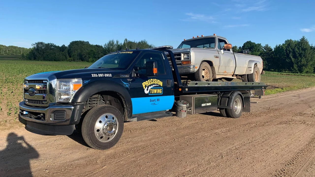 Towing near Barryton, MI - Precision Towing