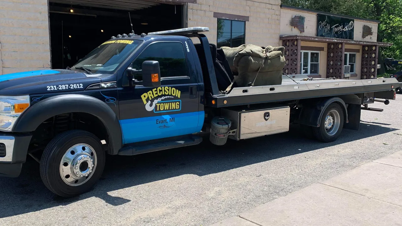 Towing near Blanchard, MI - Precision Towing