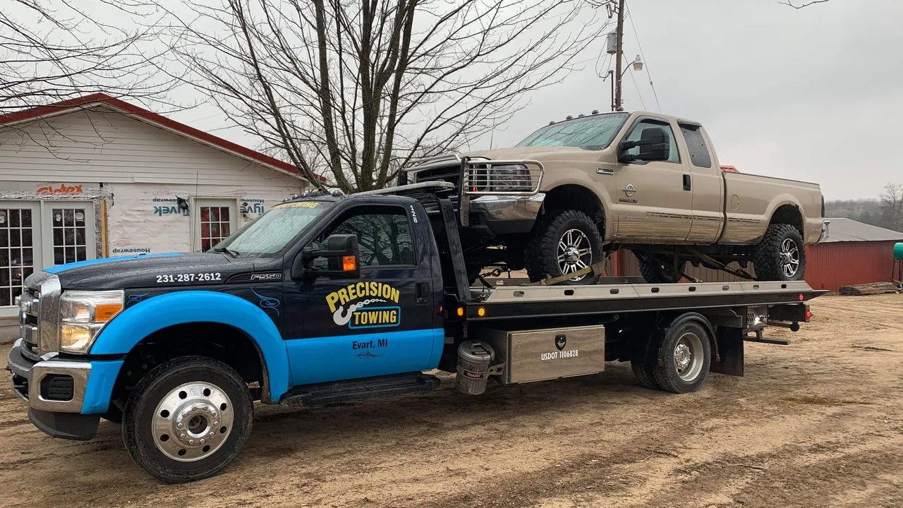 Towing near Clare, MI - Precision Towing