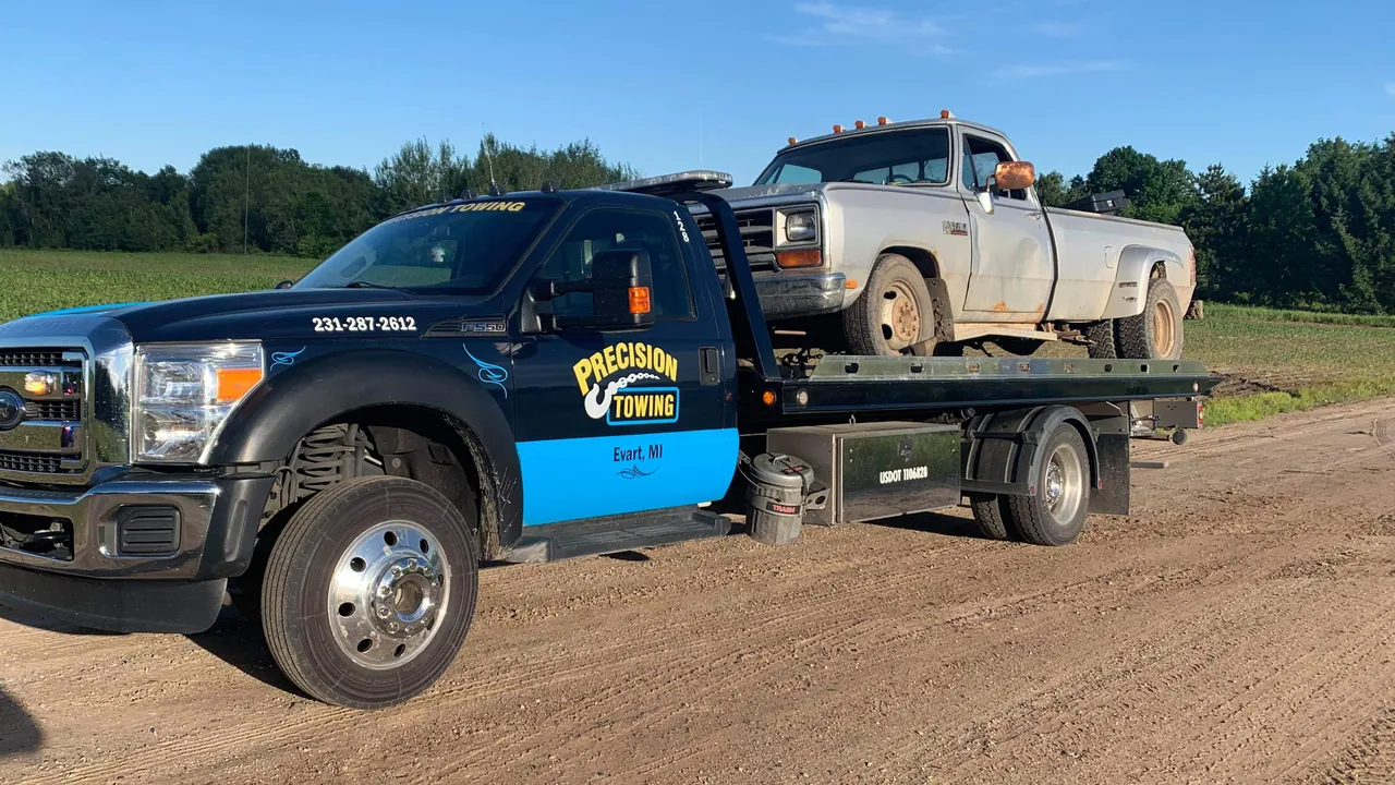 Towing near Mecosta, MI - Precision Towing