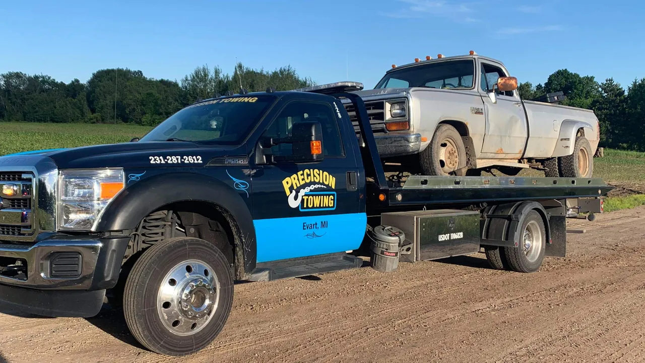 Towing near Tustin, MI - Precision Towing